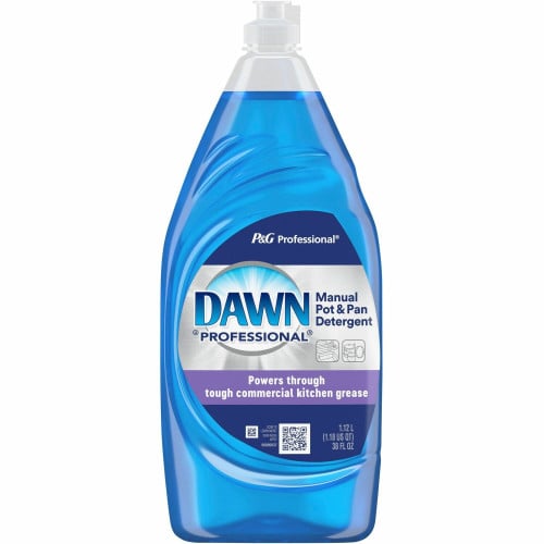 Dawn Manual Dishwashing Liquid 38 fl oz (1.2 quart) - Recommended For: Grease Remover, Soil Remover - Blue - 1 Bottle (45112)