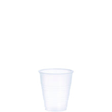 Dart High-Impact Polystyrene Cold Cups, 5 oz, Translucent, 100 Cups/Sleeve, 25 Sleeves/Carton (Y5CT)