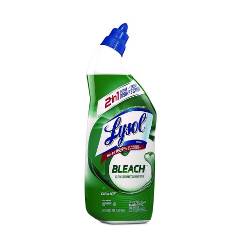 Lysol® Toilet Bowl Disinfectant Cleaner with Bleach, 24 oz., 9 Bottles (98014)