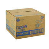 Dixie Pathways with Soak Proof Shield Heavyweight Paper Bowls, WiseSize, 12 oz, Green/Burgundy, 500/Carton (SXB12WS)