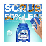 Dawn® Platinum Dish Soap, Refreshing Rain, 54.8 oz, 2 Bottles (04504)