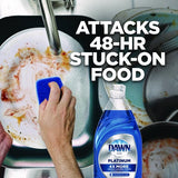 Dawn® Platinum Dish Soap, Refreshing Rain, 54.8 oz, 2 Bottles (04504)