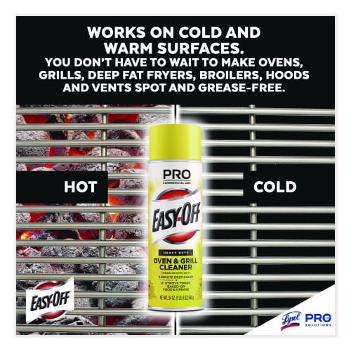EASY-OFF Oven and Grill Cleaner, Unscented, 24 oz Aerosol Spray (85261EA)