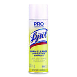 Lysol Disinfectant Foam Cleaner, 24 oz Aerosol Spray, 12/Carton (02775CT)