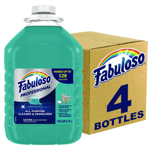 Fabuloso® Professional All-Purpose Cleaner, Ocean Cool, 4 Gallons (05252)