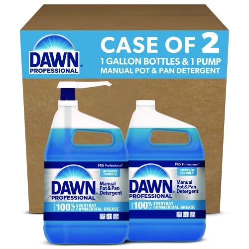 Dawn® Pro Manual Pot & Pan Dish Soap, Original, 1-Gal., 2 Jugs (15260)