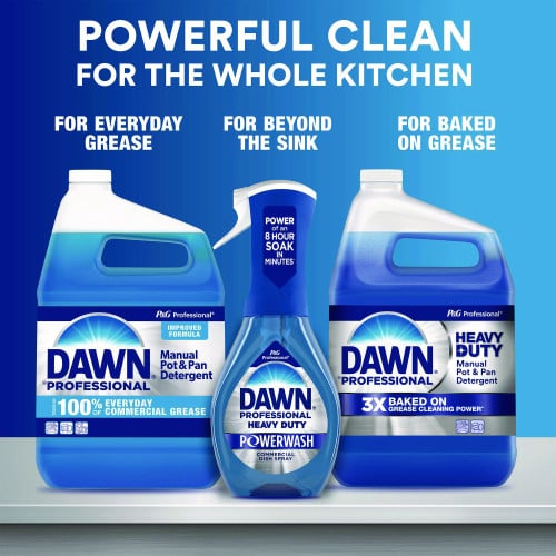 Dawn Heavy Duty Powerwash Commercial Dish Spray, 16 oz, 6 Pack: 6 Starter Kits (12301)