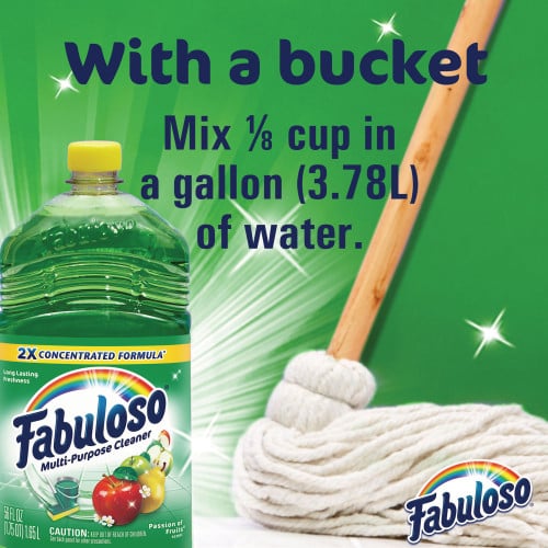 Fabuloso® Multi-use Cleaner, Passion Fruit, 56 oz., 6 Bottles (53043)