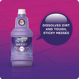 Swiffer WetJet System Cleaning-Solution Refill, Lavender Scent, 1.25 L, 4/Carton (77811CT)