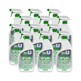simple green Crystal Industrial Cleaner/Degreaser, 24 oz Spray Bottle, 12/Carton (19024)