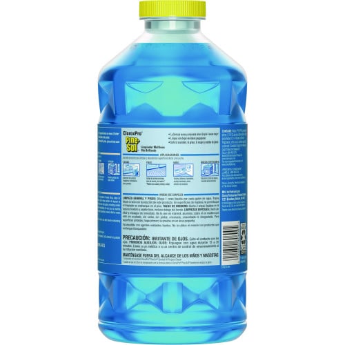 Pine-Sol CloroxPro Multi-Surface Cleaner Concentrated, Sparkling Wave Scent, 80 oz Bottle, 3/Carton (60609CT)