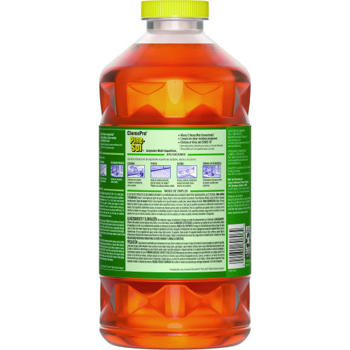 Pine-Sol CloroxPro Multi-Surface Cleaner Disinfectant Concentrated, Original Pine Scent, 80 oz Bottle, 3/Carton (60606CT)