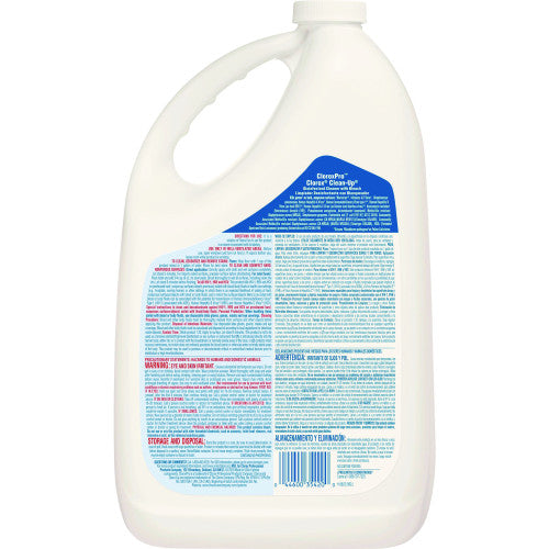 CloroxPro Clean-Up Disinfectant Cleaner with Bleach, Fresh Scent, 128 oz Refill Bottle, 4/Carton (35420CT)