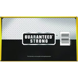 Glad Guaranteed Strong Large Drawstring Trash Bags, Three-Ply, 30 gal, 1.05 mil, 30" x 33", Black, 90/Carton (78952)