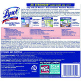 Lysol® Disinfecting Wipes, Lemon & Lime Blossom, 80 Wipes (77182EA)