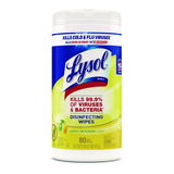 Lysol® Disinfecting Wipes, Lemon & Lime Blossom, 80 Wipes (77182EA)