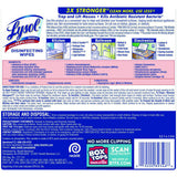 Lysol® Disinfecting Wipes, Crisp Linen Scent, 80 Wipes, 6 Canisters (89346CT)