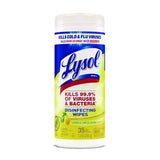Lysol® Disinfecting Wipes, Lemon & Lime, 12 Canisters (81145CT)