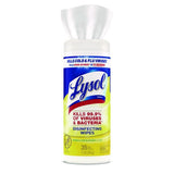 Lysol® Disinfecting Wipes, Lemon & Lime, 12 Canisters (81145CT)