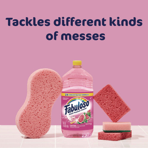 Fabuloso® Multi-Use Cleaner, Watermelon Scent, 56 oz Bottle (61038631EA)