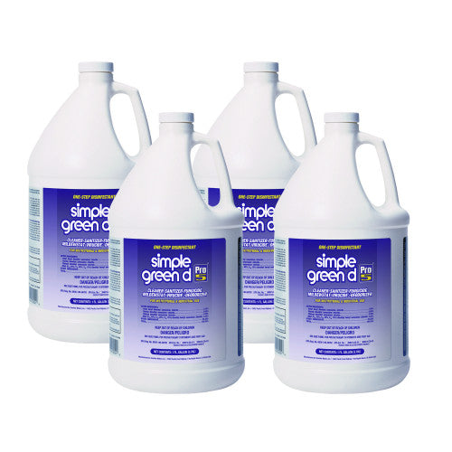 simple green d Pro 5 Disinfectant, 1 gal Bottle, 4/Carton (30501CT)