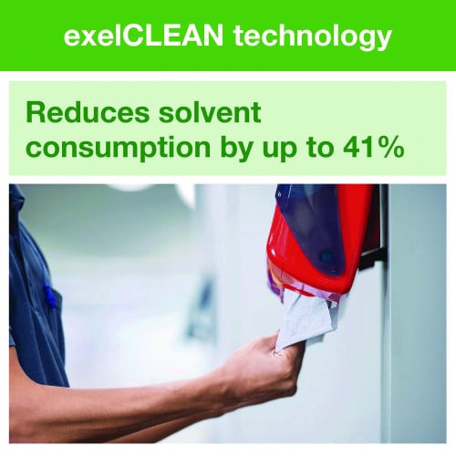 Tork Industrial Heavy-Duty Cleaning Cloth, 1-Ply, 13.97 x, 4.25, Unscented, White, 60 Cloths, 4/Carton (570481)