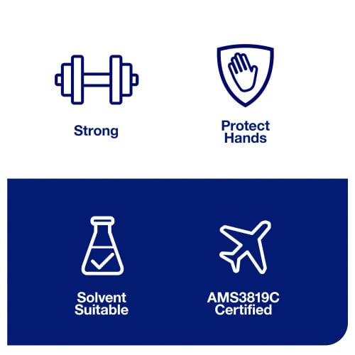 Tork Industrial Heavy-Duty Cleaning Cloth, 1-Ply, 13.97 x, 4.25, Unscented, White, 60 Cloths, 4/Carton (570481)