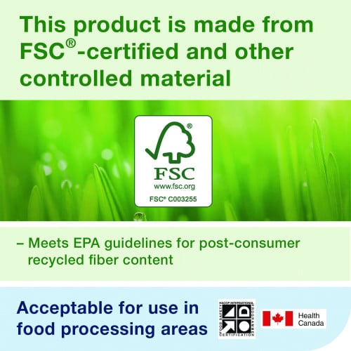 Tork Industrial Heavy-Duty Cleaning Cloth, 1-Ply, 13.97 x, 4.25, Unscented, White, 60 Cloths, 4/Carton (570481)