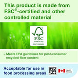 Tork Industrial Heavy-Duty Cleaning Cloth, 1-Ply, 13.97 x, 4.25, Unscented, White, 60 Cloths, 4/Carton (570481)