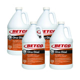 Betco Citrus Chisel, Citrus Scent, 1 gal Bottle, 4/Carton (1670400)