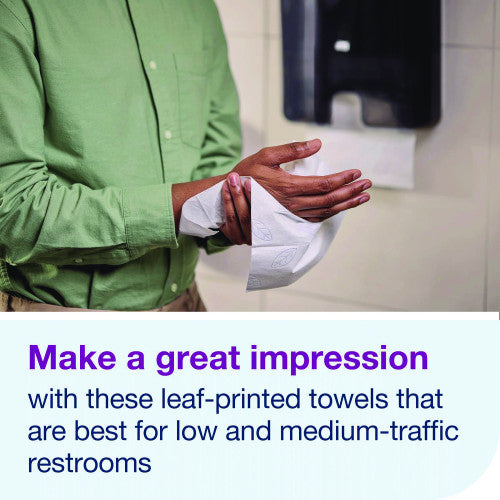 Tork® Xpress Compressed Multifold Hand Towels, 1-Ply, White, 2400 Towels (420590)