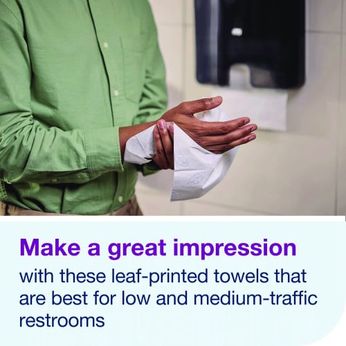 Tork® Xpress Compressed Multifold Hand Towels, 1-Ply, White, 3000 Towels (424834)