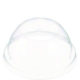Dart Dome-Top Sundae/Cold Cup Lids, Fits 12 oz to 24 oz Cups, Clear, 1,000/Carton (16LCDHX)