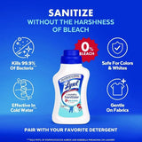 LYSOL Brand Laundry Sanitizer, Crisp Linen Scent, 21 oz Bottle, 6/Carton (56374CT)