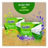 Swiffer Wet Refill Cloths, 8 x 10, Fresh Scent, White, 24/Pack, 6 Packs/Carton (35155)