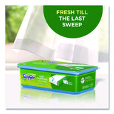 Swiffer Wet Refill Cloths, 8 x 10, Fresh Scent, White, 24/Pack, 6 Packs/Carton (35155)