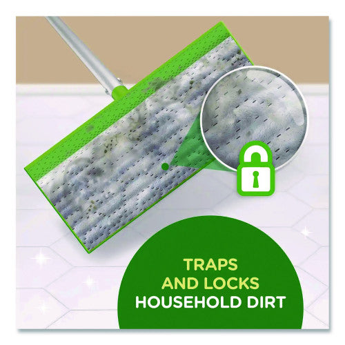 Swiffer Wet Refill Cloths, 8 x 10, Fresh Scent, White, 24/Pack, 6 Packs/Carton (35155)