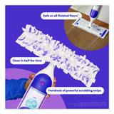 Swiffer PowerMop Mopping Pads, 15.4 x 5.3, White/Purple. 11/Pack (12868PK)