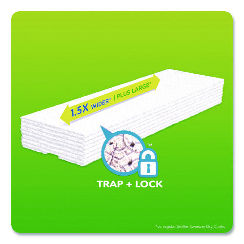 Swiffer Sweeper XL Dry Refill Cloths, 16.9 x 9.8, White, 16/Box (33903)