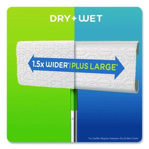 Swiffer Sweeper XL Dry Refill Cloths, 16.9 x 9.8, White, 16/Box (33903)