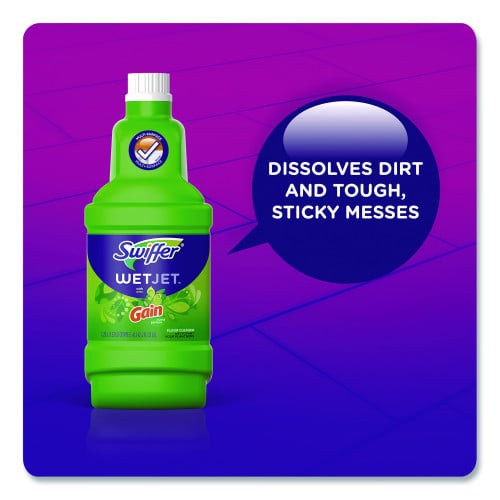 Swiffer Multipurpose Floor and Hardwood Cleaning Solution Refill, Gain Scent, 42.2 oz Bottle (83061)