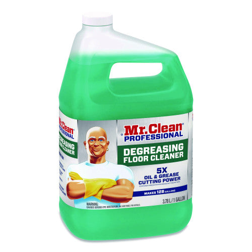 Mr. Clean Degreasing Floor Cleaner, 1 gal Bottle, 3/Carton (19892)