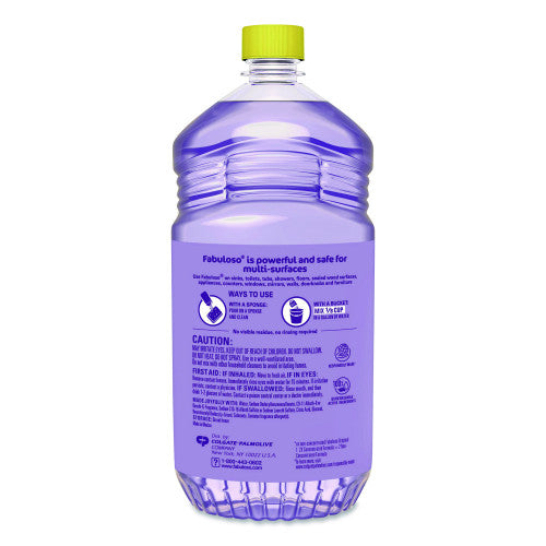 Fabuloso Multi-Use Cleaner, Light Lavender Scent, 56 oz Bottle, 6/Carton (61045945)