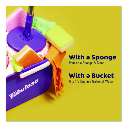 Fabuloso Multi-Use Cleaner, Light Lavender Scent, 56 oz Bottle, 6/Carton (61045945)