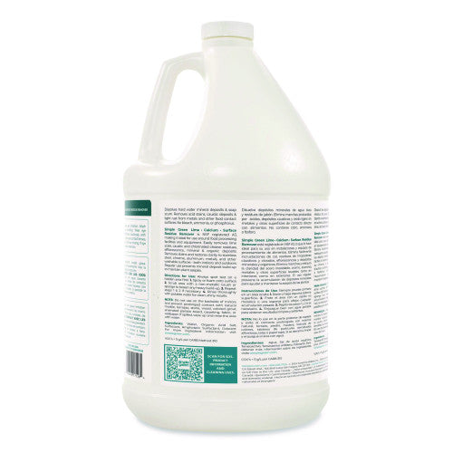 simple green Lime Calcium Surface Residue Remover, 1 gal Bottle, 6/Carton (1700128)