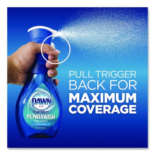 Dawn Platinum Powerwash Dish Spray, Fresh Scent, 16 oz Spray Bottle (52364)