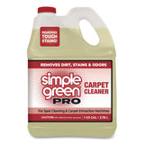 simple green Pro Carpet Cleaner, Unscented, 1 gal Bottle, 4/Carton (0506128)