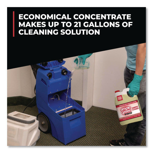 simple green Pro Carpet Cleaner, Unscented, 1 gal Bottle, 4/Carton (0506128)