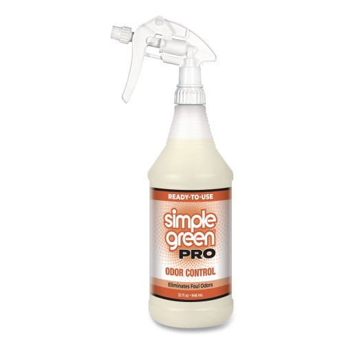 simple green Pro Odor Control Ready-To-Use, Herbal, 32 oz Spray Bottle, 12/Carton (0704032)