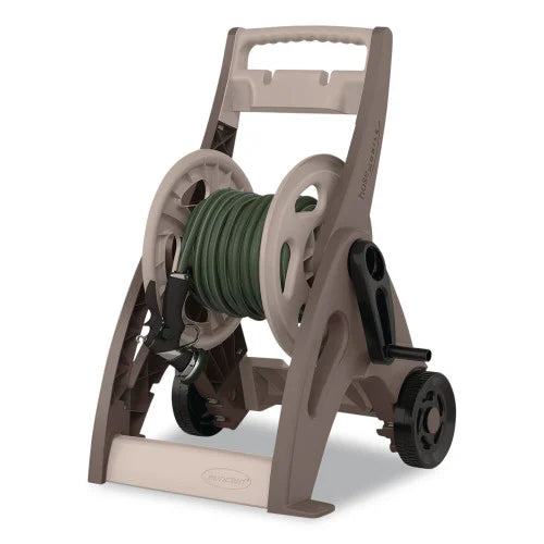 Suncast Hosemobile Hose Reel Cart, 175 ft, 24.5 x 20.5 x 32.25, Dark Taupe